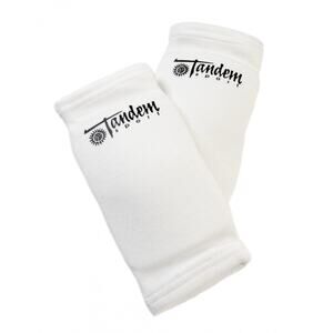NWT TANDEM Sports Women’s Volleyball Elbow Pads Pair Set White One Size New